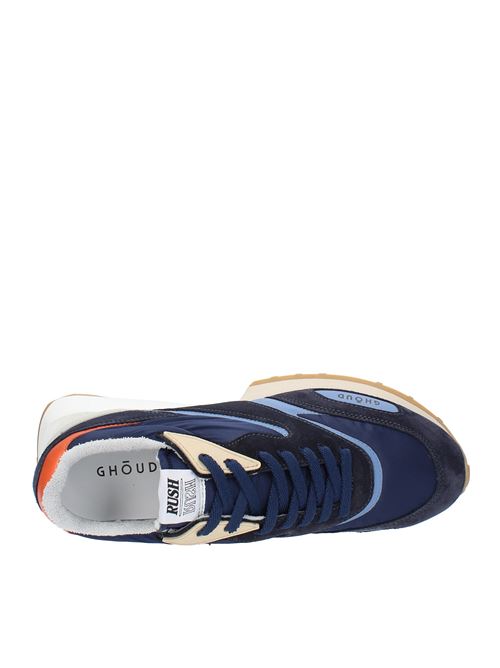 Sneakers modello RUSH GR2 in camoscio e tessuto GHOUD | R2LM NS16BLU